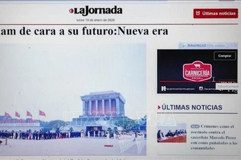 In a January 19 article for Mexico’s largest left-wing daily, La Jornada, Kyra Núñez highlights Vietnam’s historic successes in its fight for national liberation, defence, and nation-building. (Screenshot photo)