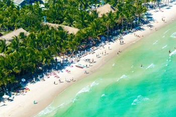 Pearl island - a destination embraced by the global media.