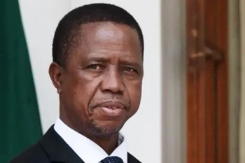 Former Zambian President Edgar Lungu (Photo: trendsnafrica.com) 