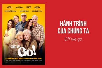 The poster of “Off We Go”, which will be screened during the Polish Film Week in Vietnam 2025.