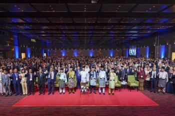 At the opening ceremony (Photo: VNA)