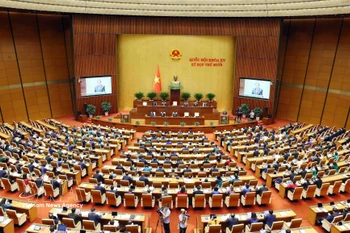 An overview of the opening sitting of the 15th NA's 10th session on October 20, 2025 (Photo: VNA)