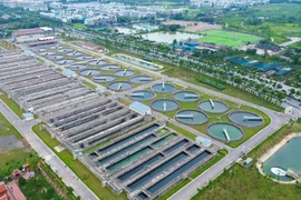Largest wastewater treatment plant in Northern Vietnam