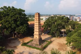 The architectural beauty of Binh Son Tower in Vinh Phuc Province