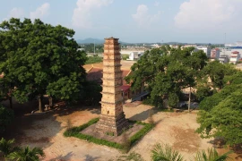 The architectural beauty of Binh Son Tower in Vinh Phuc Province