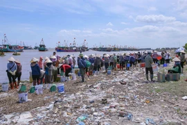 Bustling scene at Ninh Binh’s largest fish market