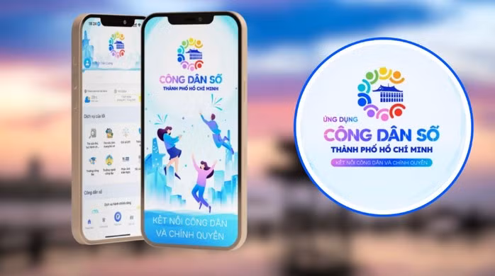 Ho Chi Minh City's digital citizen application (Photo: nld.com.vn)