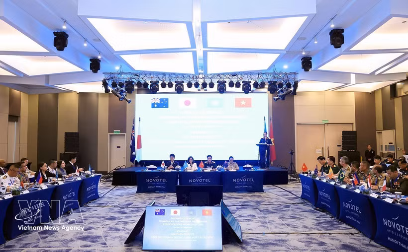 The “Triangular Partnership Programme” stakeholders’ workshop takes place in Hanoi on June 24. (Photo: VNA)
