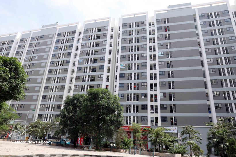 A social housing complex in My Hao ward, Hung Yen province, has been put into operation. (Photo: VNA) 