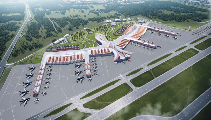 A perspective of Phu Quoc International Airport (Photo: Sun Group)
