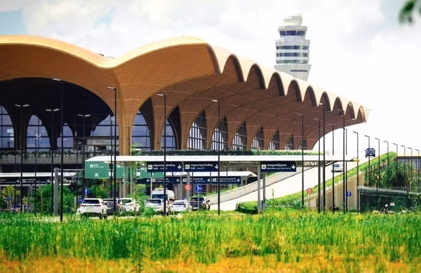 Techo International Airport, Cambodia (Photo: AKP/VNA)