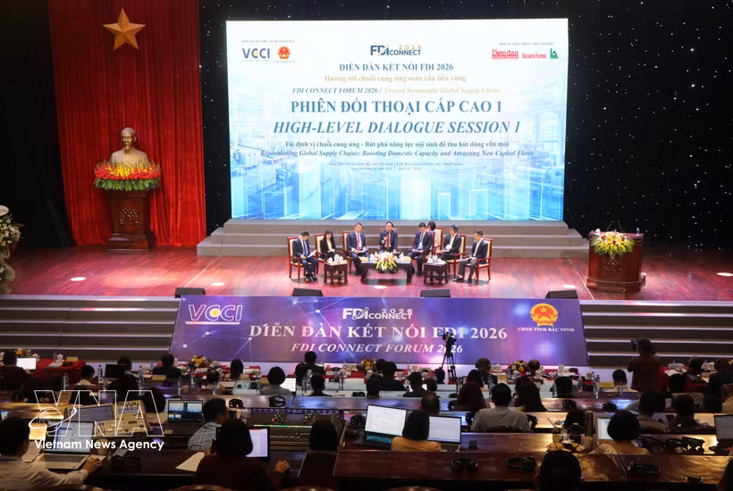 An overview of the FDI Connect Forum 2026 (Photo: VNA)