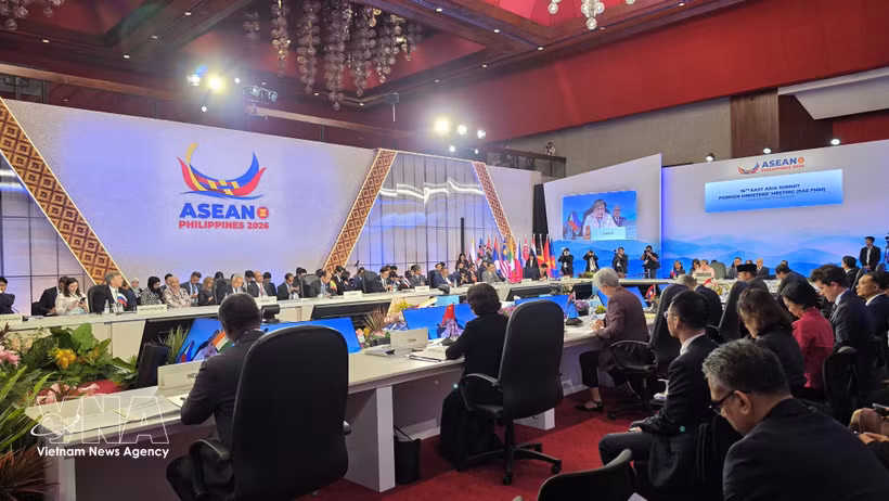 An overview of the 16th EAS Foreign Ministers’ Meeting. (Photo: VNA)