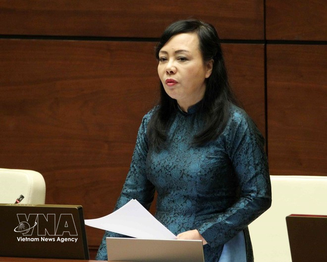 Former Minister of Health Nguyen Thi Kim Tien (Photo: VNA)