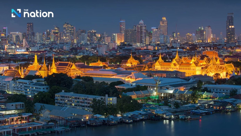The beauty of Bangkok at night (Photo: nationthailand.com)