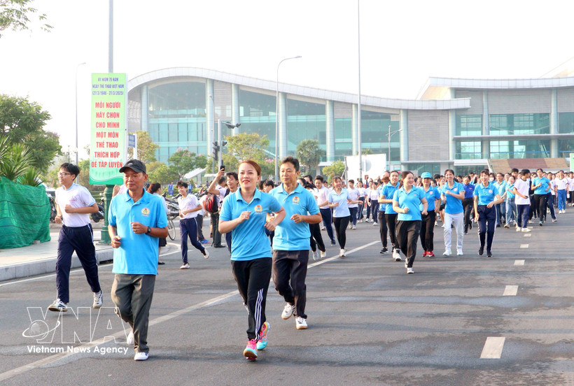 The highlight is the Olympic Run Day – For Public Health – For National Security 2026, scheduled to take place at 06:30 on March 22 (Photo: VNA)