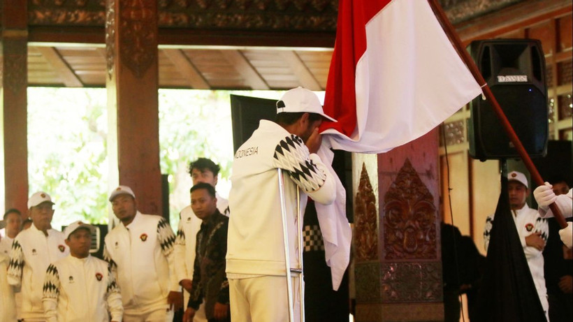 Indonesia is targeting 82 gold medals at the 13th ASEAN Para Games. (Photo: voi.id)
