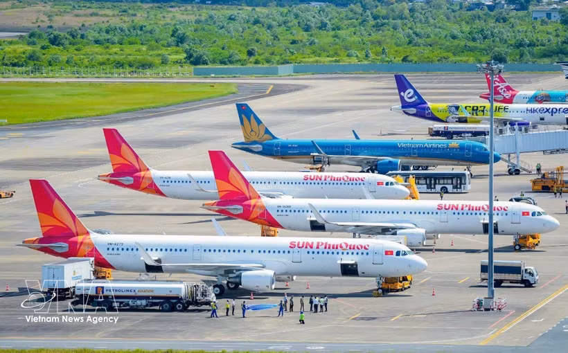 Phu Quoc International Airport in Phu Quoc special zone of An Giang province. (Photo: VNA)