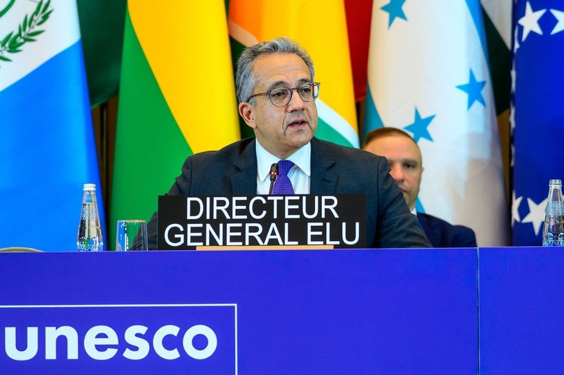 UNESCO Director-General Khaled El-Enany (Photo: VNA)