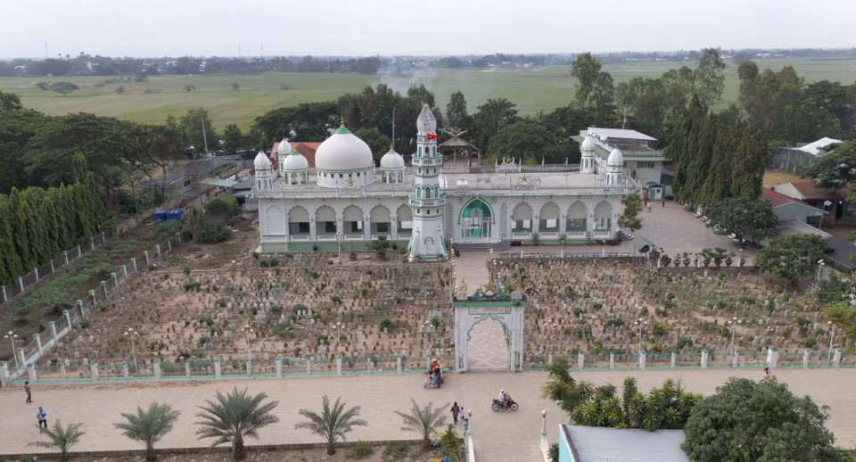 Masjid Jamiul Azhar Mosque in Chau Phong commune, Tan Chau town, serves as a place of worship for the Cham muslim community. (Photo: VNA)