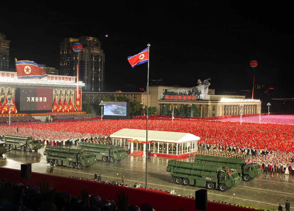 Military parade marks 80th anniversary of the Workers' Party of Korea (WPK). (Photo: VNA)