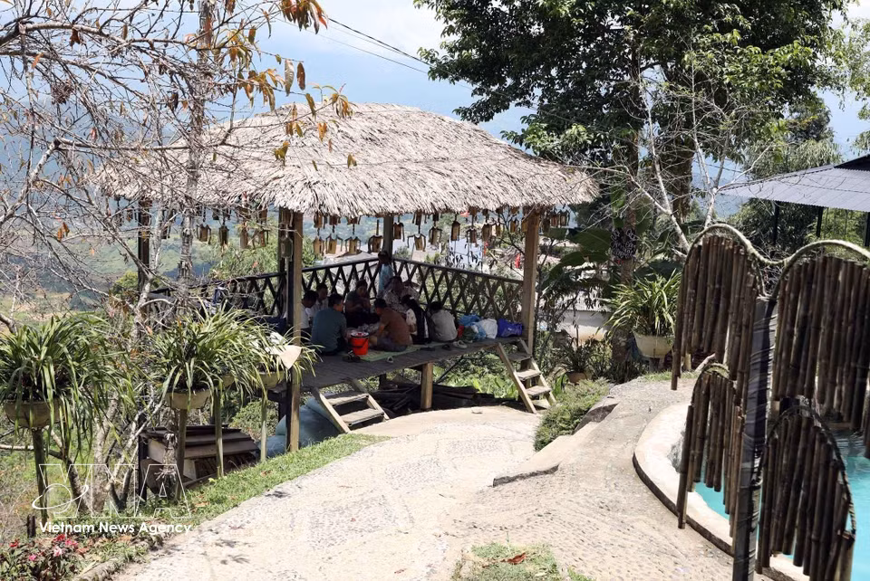 Lao Chai is a popular destination for families from Lai Chau and other parts of the country. (Photo: VNA)