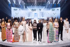 International celebrities at the Vietnam Beauty Fashion Fest (Photo: thanhnien.vn)