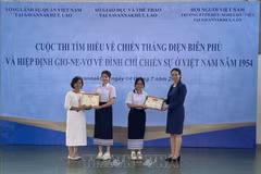 The organisers award one first prize, two second prizes, and three third prizes. (Photo: VNA)