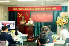 The Vietnam Information Technology Association in Kyushu (VITAK), Japan makes its debut on May 20. (Photo: VNA)