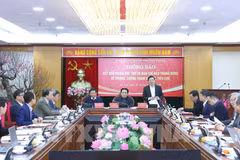 Participants at the meeting. (Photo: VNA)