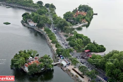 Ancient temple in Hanoi