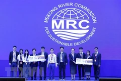 Vietnam students shine at river monitoring tech contest