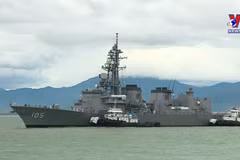 Japan’s training ships visit Da Nang city