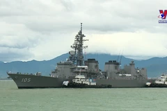 Japan’s training ships visit Da Nang city