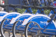 Public bicycles hoped to change travel habits in Hanoi