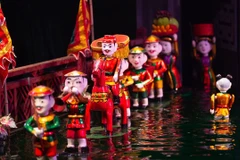 Village keeping ancient water puppetry afloat