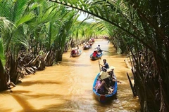 Ben Tre emerging destination of ecotourism, river-based tours