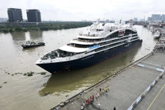 French luxury cruise ship arrives in Quang Binh