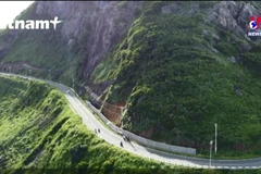 Unique coastal route on Con Dao Island
