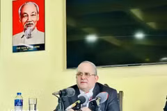 Jorge Luis Broche Lorenzo, member of the Secretariat of the Central Committee of the Communist Party of Cuba and head of its Economic – Productive Department (Photo: VNA)