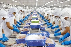 Both import and export are on good growth. (Photo: VietnamPlus)