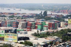 At Dong Nai port, Bien Hoa city (Photo: VNA)