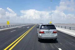 The Tan Vu - Lach Huyen bridge put into operation on September 2, 2017. (Photo: Tuoitre.vn)