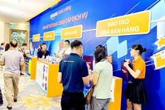 Many Vietnamese businesses are struggling to operate on Amazon mainly due to the platform's high operating and services expenses. (Photo: VNA)