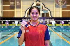 Swimmer Vo Thi My Tien (Photo courtesy of Tien)