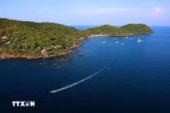 Phu Quoc island has been named among the top 10 best islands in Asia by Conde Nast Traveler. (Photo: VNA)