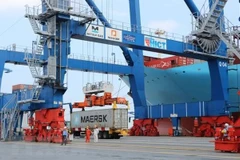 At a port in the northern region (Photo: VietnamPlus)