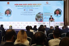 Export forum 2024 is held in the framework of the Vietnam International Sourcing Expo 2024. (Photo: VNA)