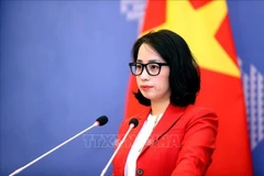 Spokesperson of the Ministry of Foreign Affairs Pham Thu Hang (Photo: VNA)