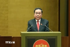 Tran Thanh Man was recently elected as the NA Chairman. (Photo: VNA)